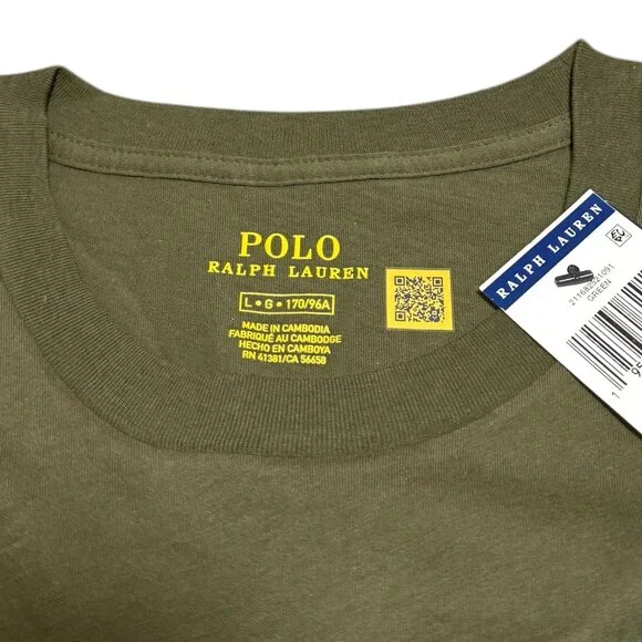 NWT Polo Ralph Lauren Classic Crew Neck T-Shirt - Picture 4 of 5
